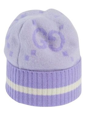 NWT Gucci Cashmere Beanie Lilac Medium